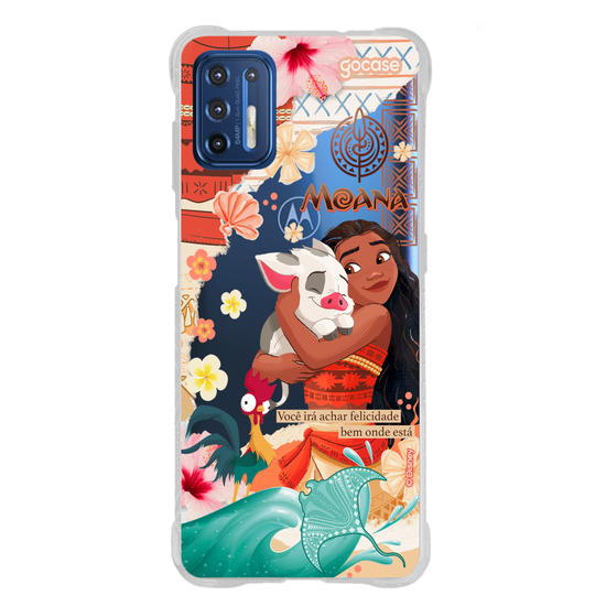 Capinha para celular  Princesas - Moana Colagem