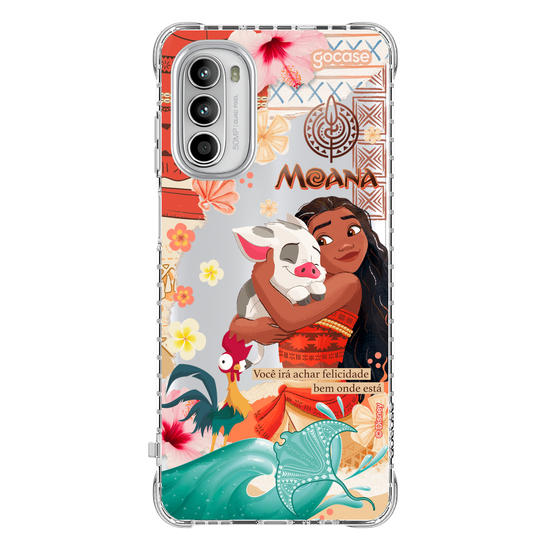 Capinha para celular  Princesas - Moana Colagem