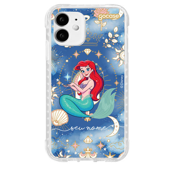 Capinha para celular Disney - Princesas - Ariel Brave and Beauty