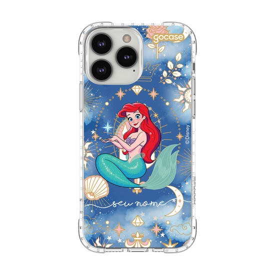 Capinha para celular Disney - Princesas - Ariel Brave and Beauty