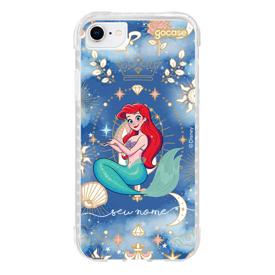 Capinha para celular Disney - Princesas - Ariel Brave and Beauty