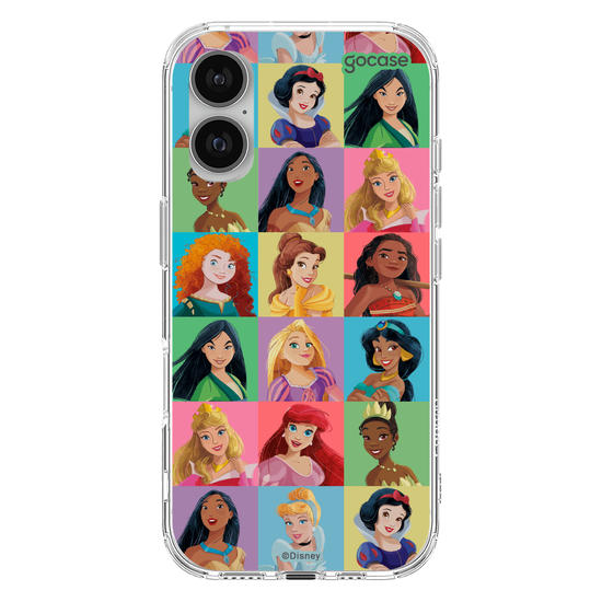 Capinha para celular  Xadrez de Princesas