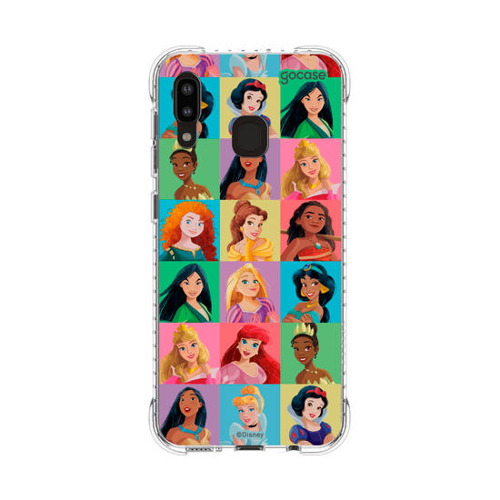 Capinha para celular  Xadrez de Princesas