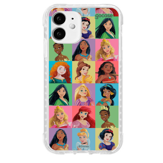 Capinha para celular  Xadrez de Princesas