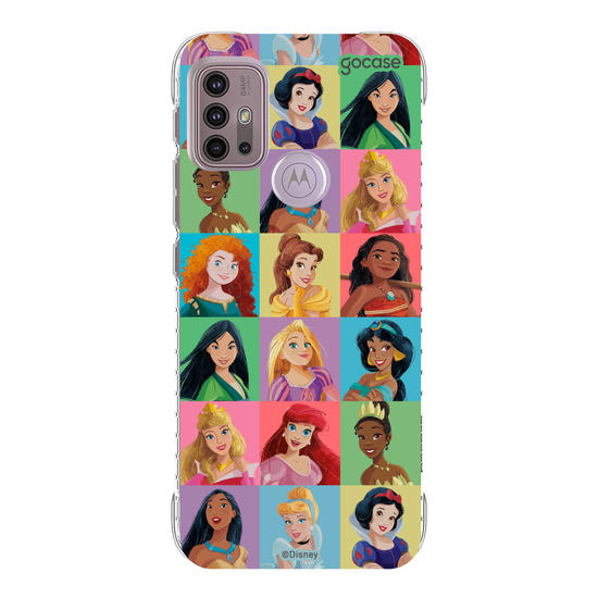 Capinha para celular  Xadrez de Princesas