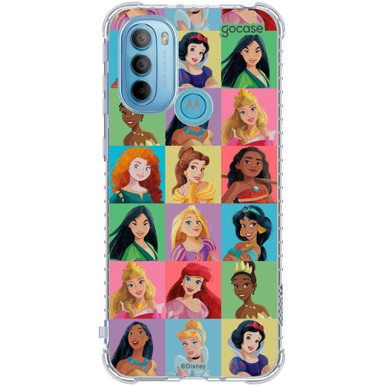 Capinha para celular  Xadrez de Princesas
