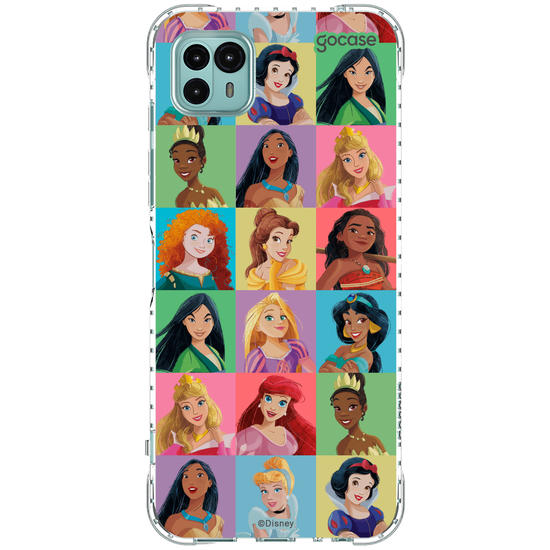 Capinha para celular  Xadrez de Princesas