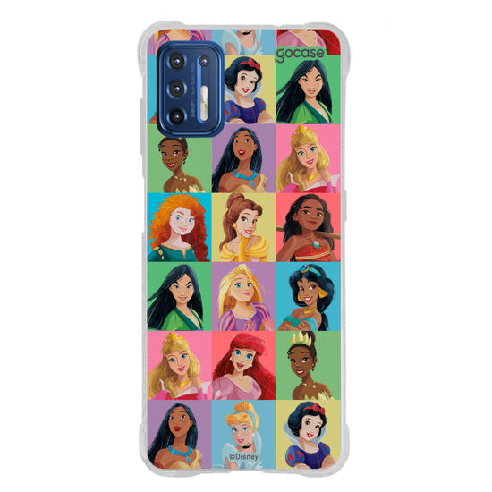 Capinha para celular  Xadrez de Princesas