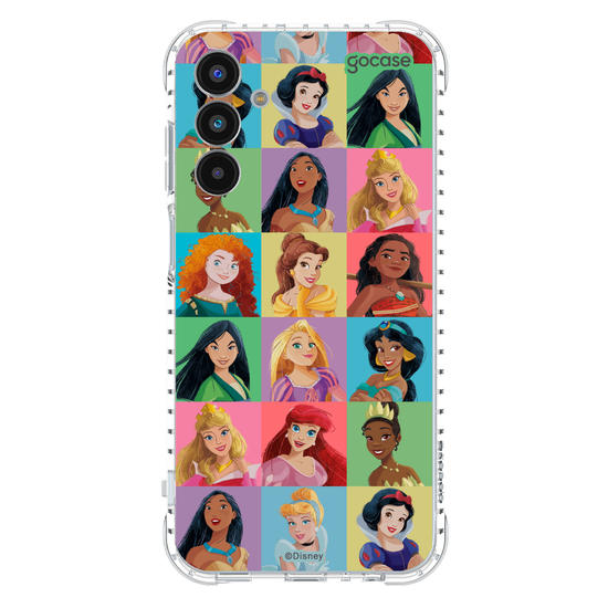 Capinha para celular  Xadrez de Princesas
