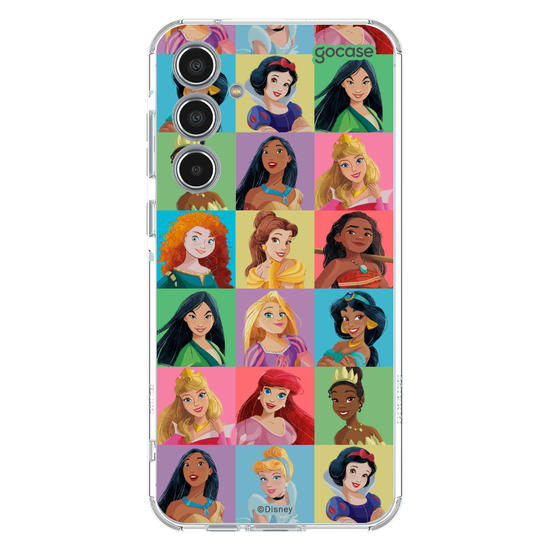 Capinha para celular  Xadrez de Princesas