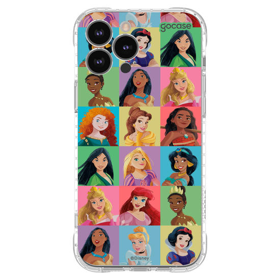 Capinha para celular  Xadrez de Princesas