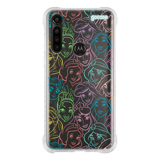 Capinha para celular  Princesas - Rostinhos Rainbow