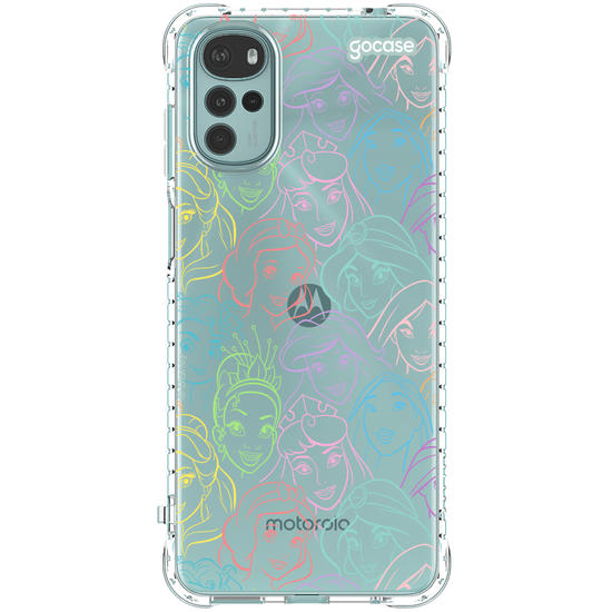 Capinha para celular  Princesas - Rostinhos Rainbow
