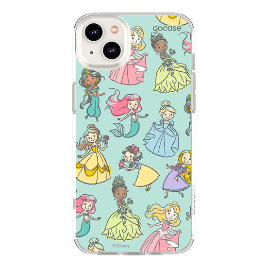 Capinha para celular  Princesas Doodle Sketch