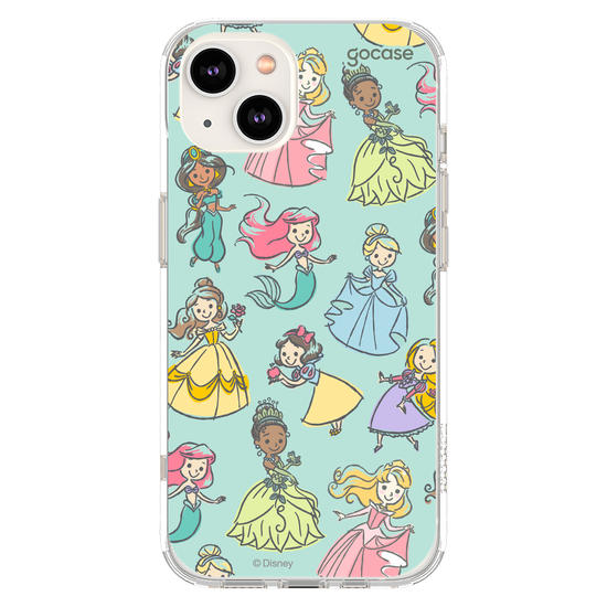 Capinha para celular  Princesas Doodle Sketch