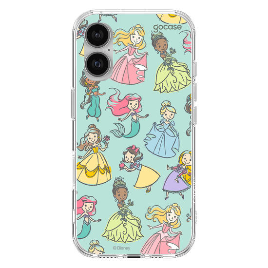 Capinha para celular  Princesas Doodle Sketch