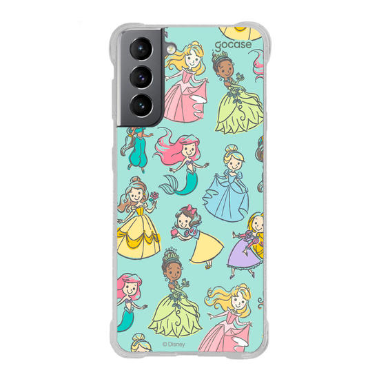Capinha para celular  Princesas Doodle Sketch