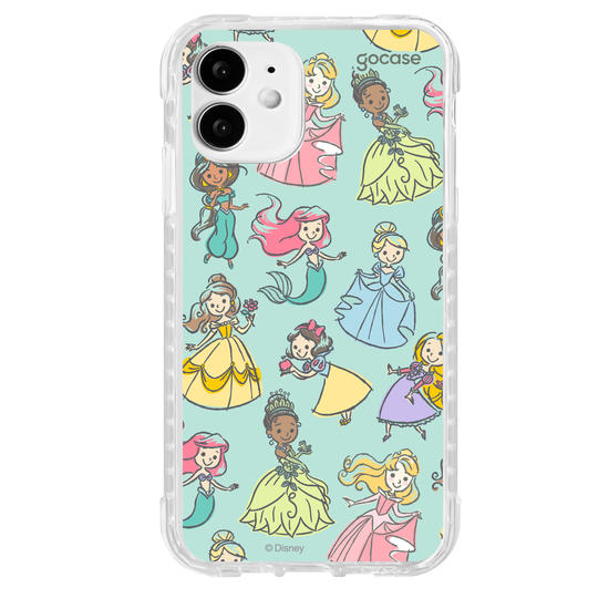 Capinha para celular  Princesas Doodle Sketch