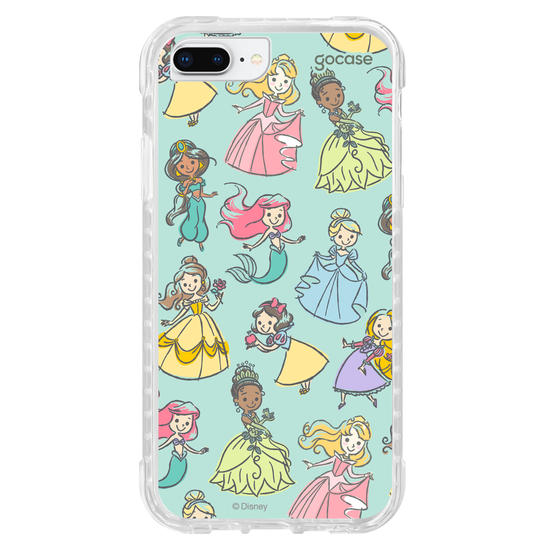 Capinha para celular  Princesas Doodle Sketch