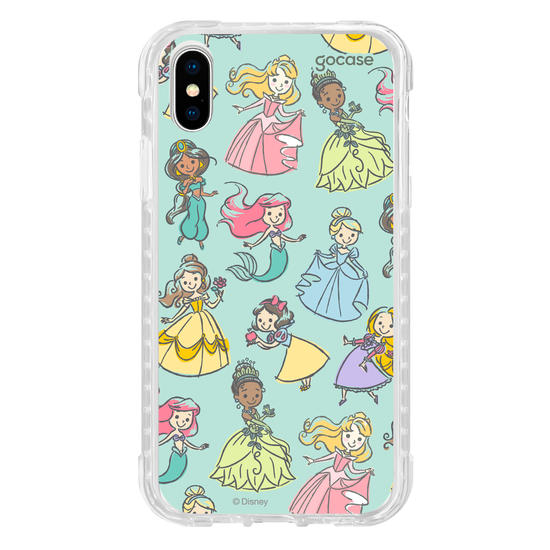 Capinha para celular  Princesas Doodle Sketch