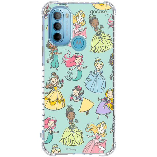 Capinha para celular  Princesas Doodle Sketch