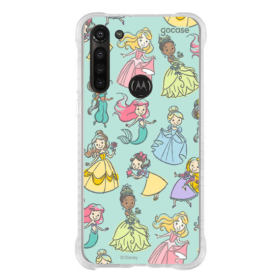 Capinha para celular  Princesas Doodle Sketch