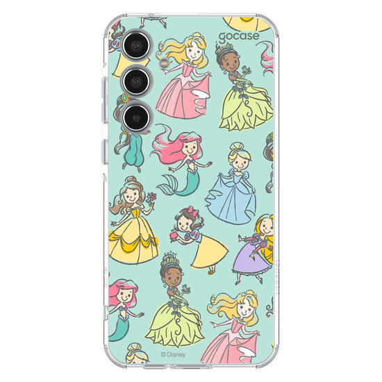 Capinha para celular  Princesas Doodle Sketch