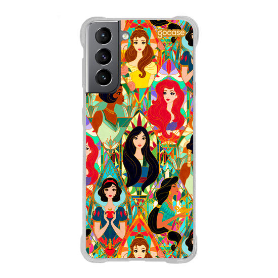 Capinha para celular  Princesas - Vitral