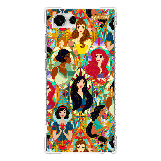 Capinha para celular  Princesas - Vitral