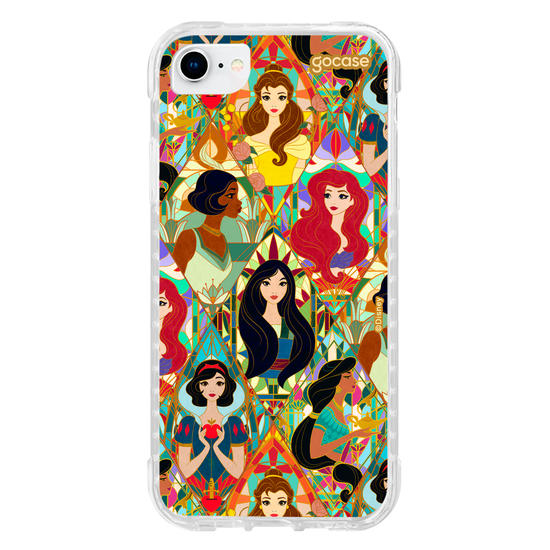 Capinha para celular  Princesas - Vitral
