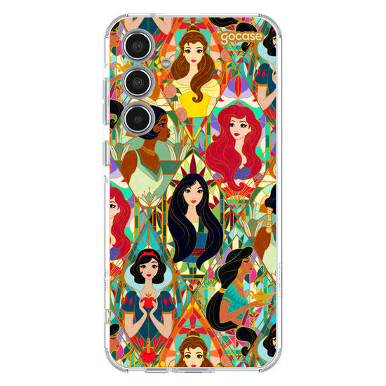 Capinha para celular  Princesas - Vitral
