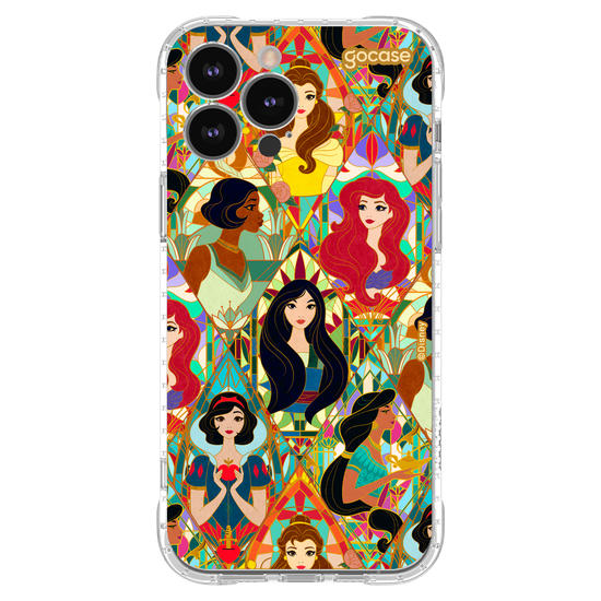 Capinha para celular  Princesas - Vitral