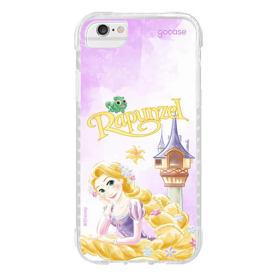 Capinha para celular  Rapunzel - Castelo Aquarelado