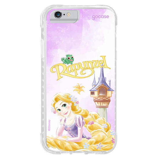 Capinha para celular  Rapunzel - Castelo Aquarelado