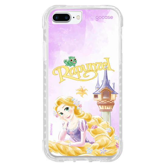Capinha para celular  Rapunzel - Castelo Aquarelado