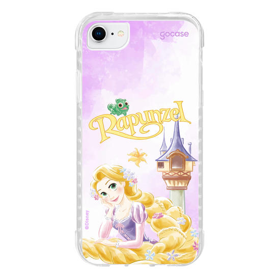 Capinha para celular  Rapunzel - Castelo Aquarelado