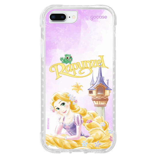 Capinha para celular  Rapunzel - Castelo Aquarelado