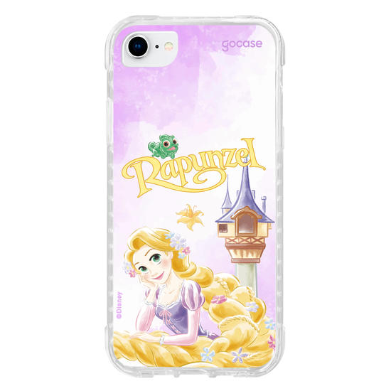 Capinha para celular  Rapunzel - Castelo Aquarelado