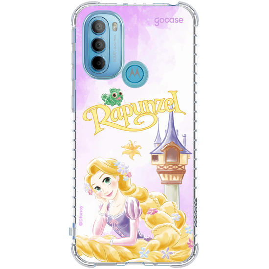 Capinha para celular  Rapunzel - Castelo Aquarelado