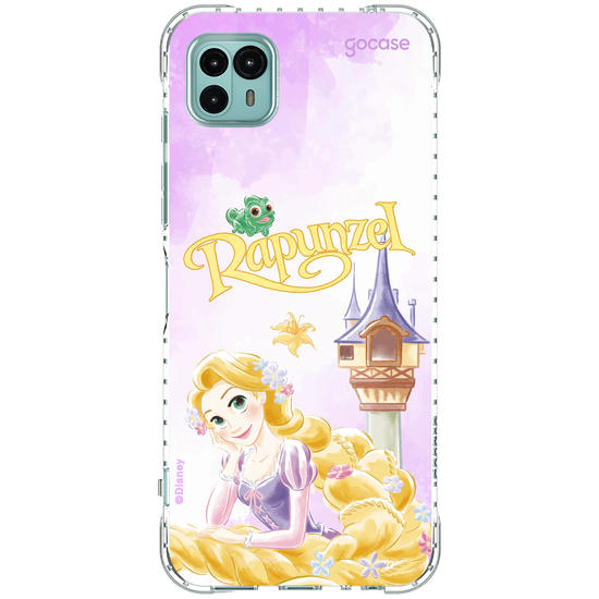 Capinha para celular  Rapunzel - Castelo Aquarelado
