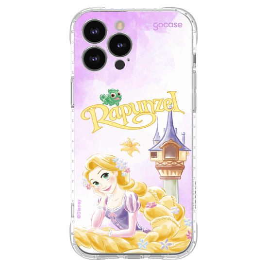 Capinha para celular  Rapunzel - Castelo Aquarelado