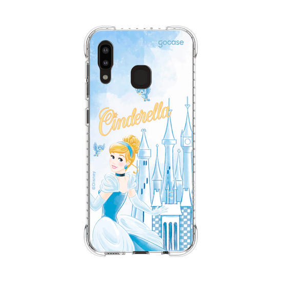 Capinha para celular  Cinderela - Castelo Aquarelado