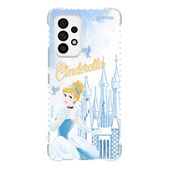 Capinha para celular  Cinderela - Castelo Aquarelado