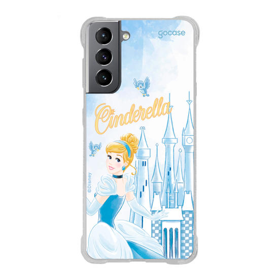 Capinha para celular  Cinderela - Castelo Aquarelado