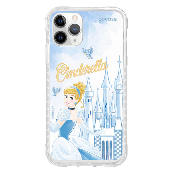 Capinha para celular  Cinderela - Castelo Aquarelado