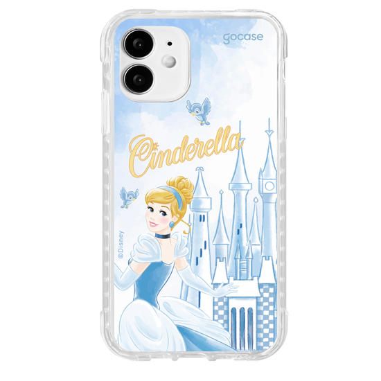 Capinha para celular  Cinderela - Castelo Aquarelado