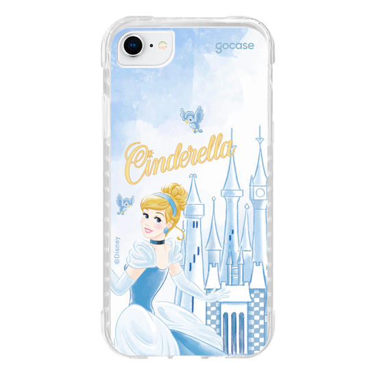 Capinha para celular  Cinderela - Castelo Aquarelado