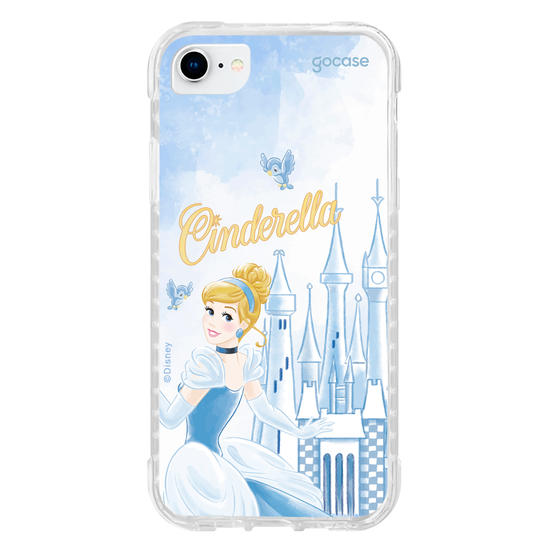 Capinha para celular  Cinderela - Castelo Aquarelado