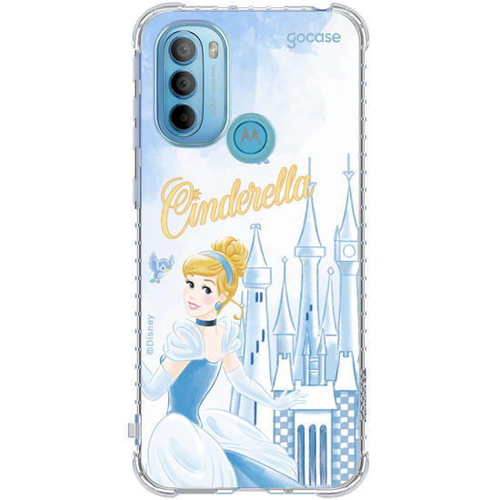 Capinha para celular  Cinderela - Castelo Aquarelado