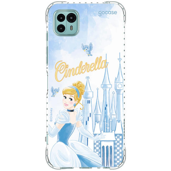 Capinha para celular  Cinderela - Castelo Aquarelado